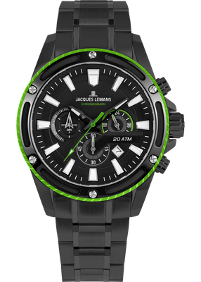 Jacques Lemans  Herrenuhr Chronograph