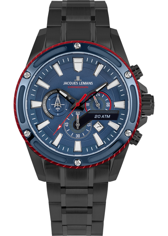 Jacques Lemans Herrenuhr Chronograph Jacques Lemans Herrenuhr Chronograph