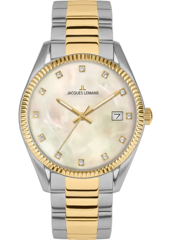 Jacques Lemans  Damenuhr Derby