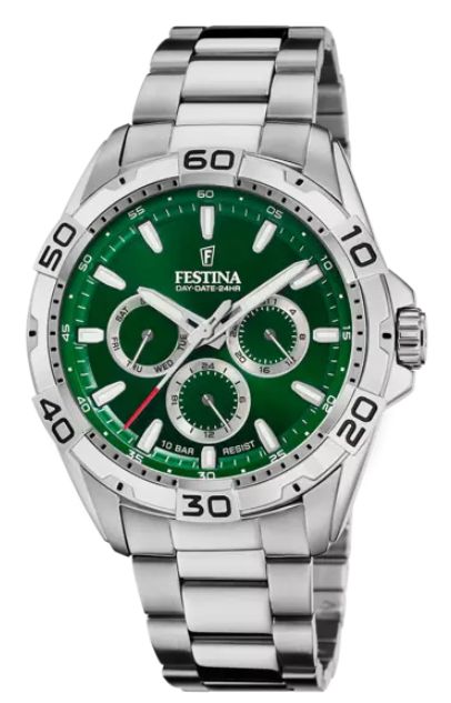 Festina Herrennuhr Edelstahl Festina Herrennuhr Edelstahl