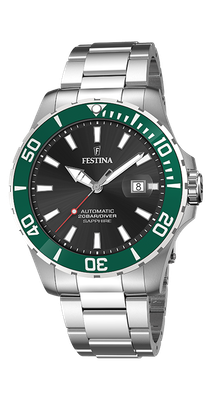 Festina Herrenuhr  Edelstahl Automatik