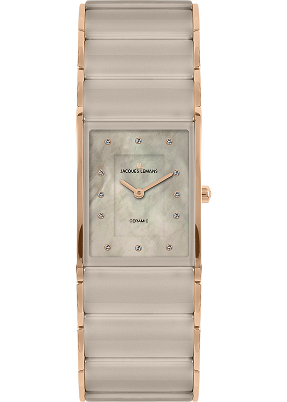 Jacques Lemans  Damenuhr Dublin  Ceramic
