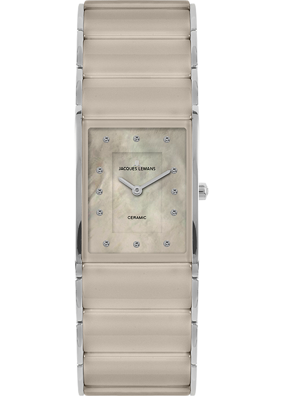 Jacques Lemans  Damenuhr  Ceramic