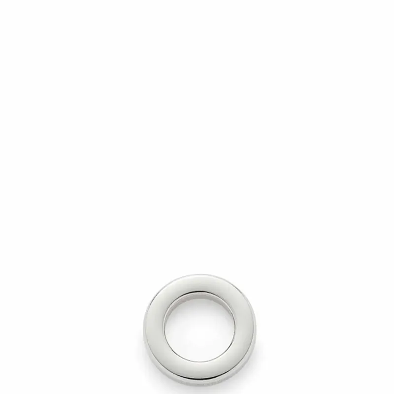 Leonardo Edelstahlring klein flach