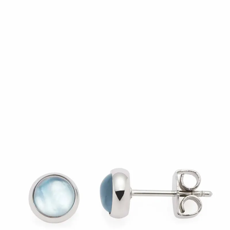 Leonardo Ohrstecker BEA grau blau