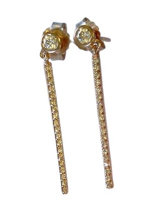 Ohrstecker Silber rosé