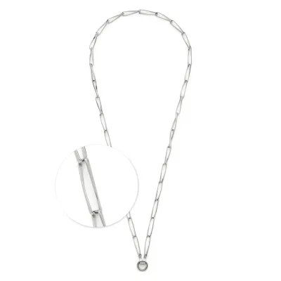Leonardo Halskette CONSENZA 70 cm silber Clip & Mix