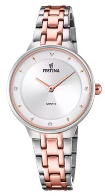 Festina Damenuhr Edelstahl bicolor rosé Festina Damenuhr Edelstahl bicolor rosé