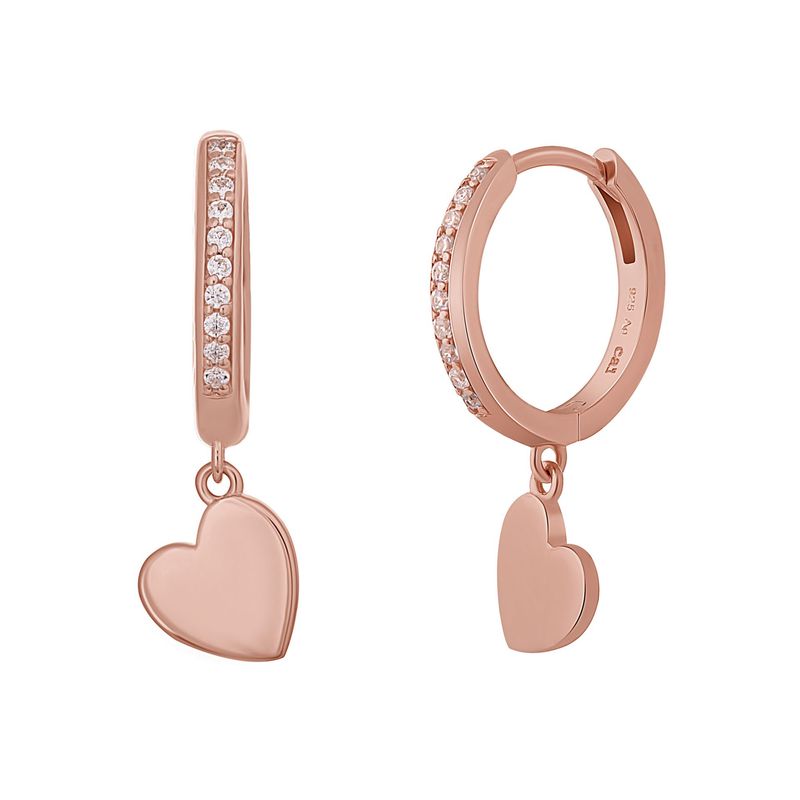 cai love Creole 925/- Sterling Silber rotvergoldet cai love Creole 925/- Sterling Silber rotvergoldet
