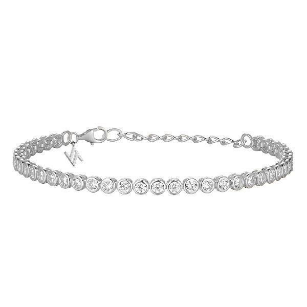 Armband  925/- Silber rhodiniert