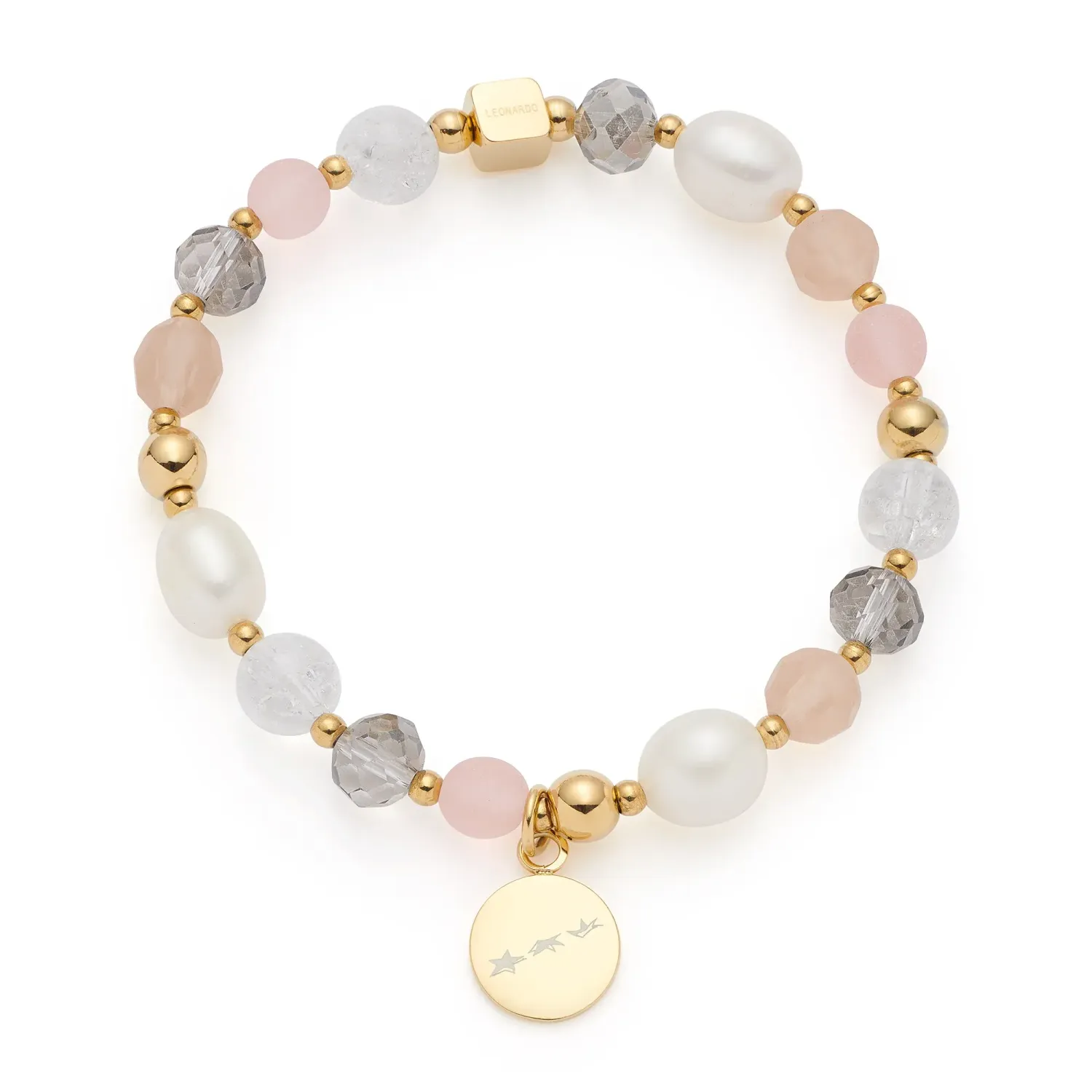 Leonardo Armband HOPE gold/rose