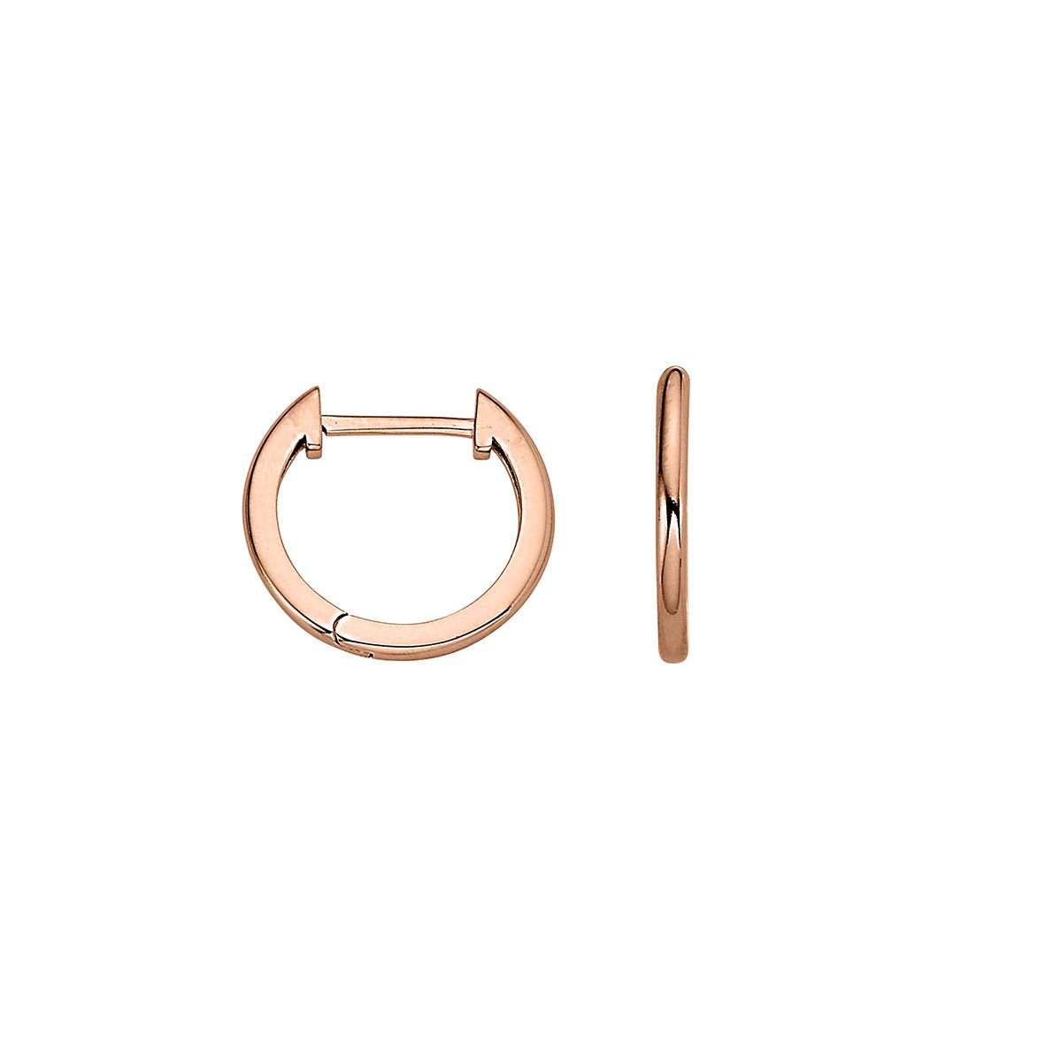 Creolen Silber 15 mm poliert