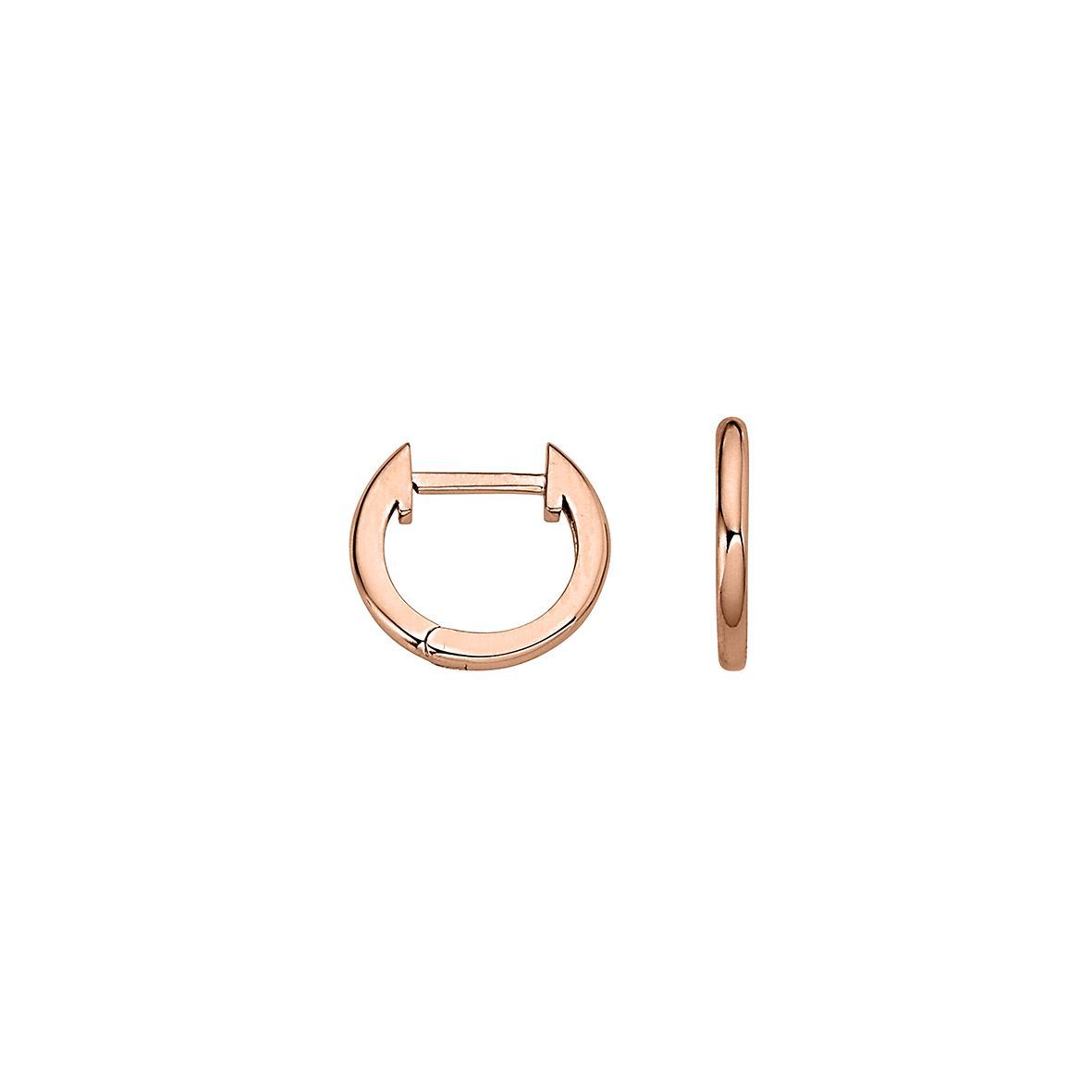 Creolen Silber 12 mm poliert