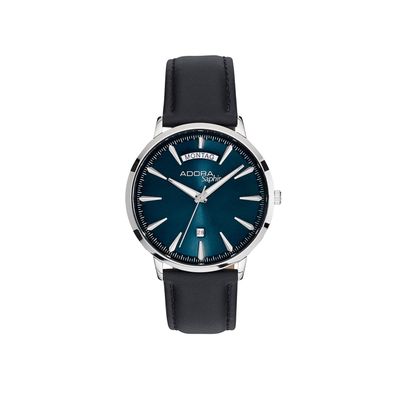 Herrenuhr Adora Safir Lederband Herrenuhr Adora Safir Lederband
