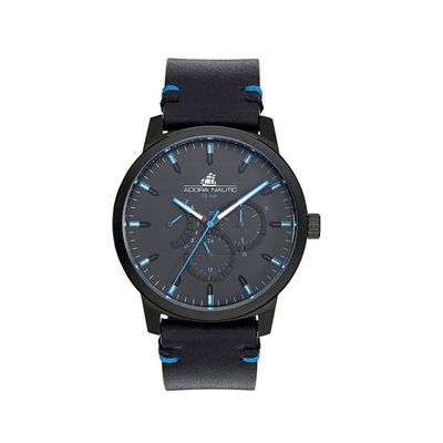 Herrenuhr Lederband Adora Nautic