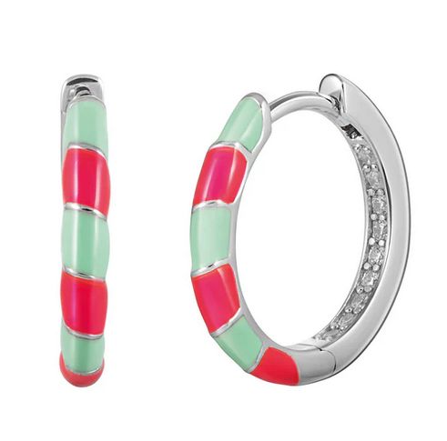 cai Creole 925/- Sterling Silber rhodiniert 2,2cm ohne cai Creole 925/- Sterling Silber rhodiniert 2,2cm ohne