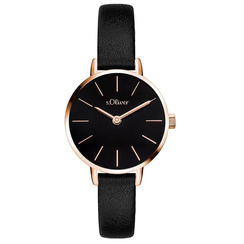 s.Oliver Damen Armbanduhr Lederband s.Oliver Damen Armbanduhr Lederband