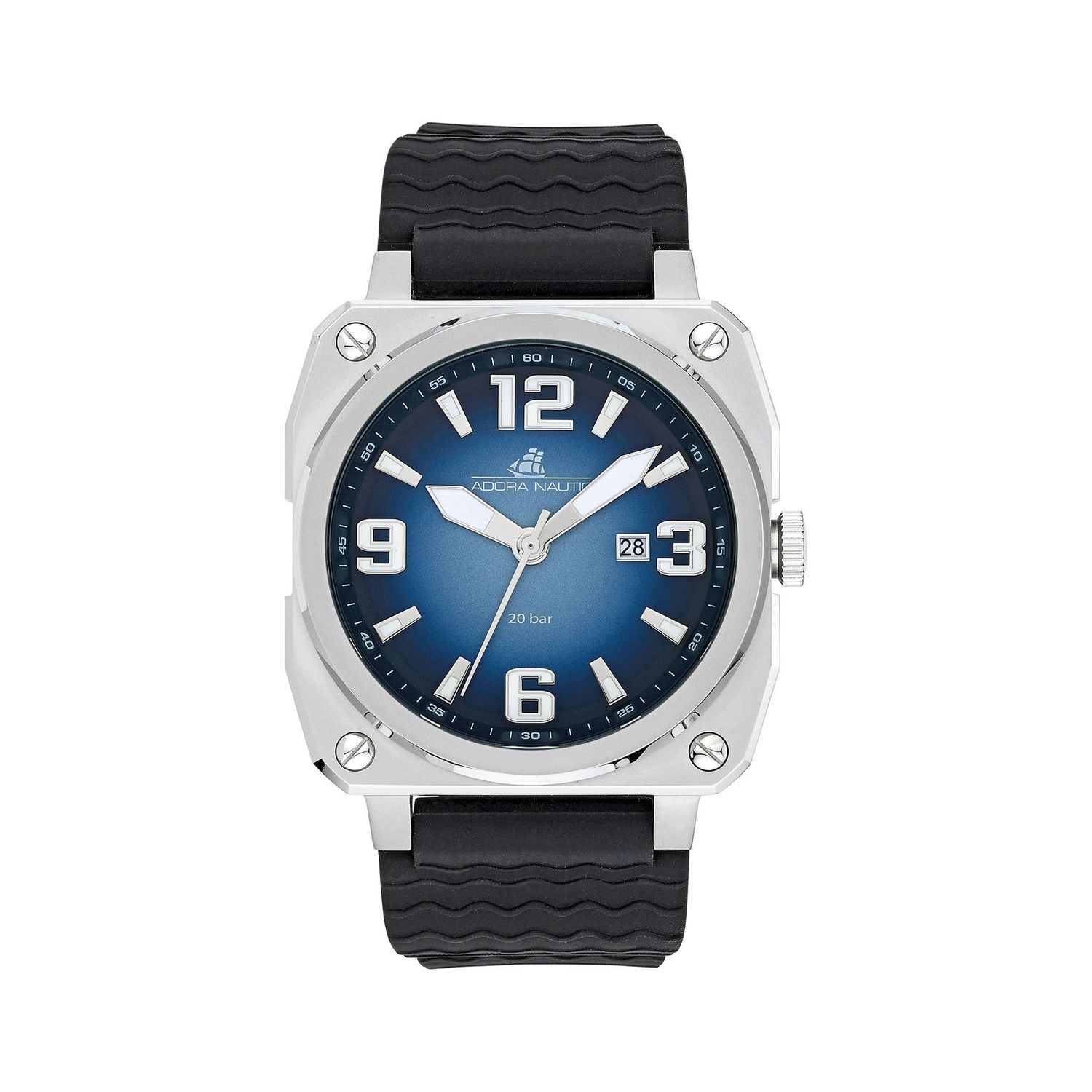Adora  Nautic  Herrenuhr Silikonband