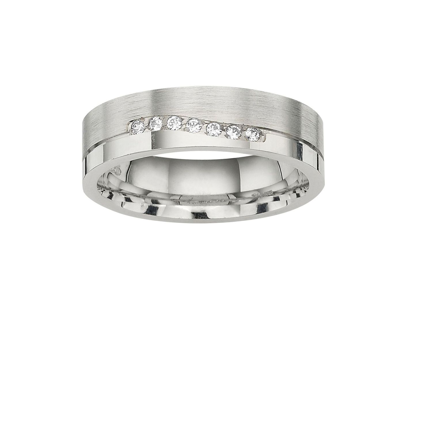 Partnerring Silber