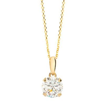 Halskette  Gold 375/- Zirkonia