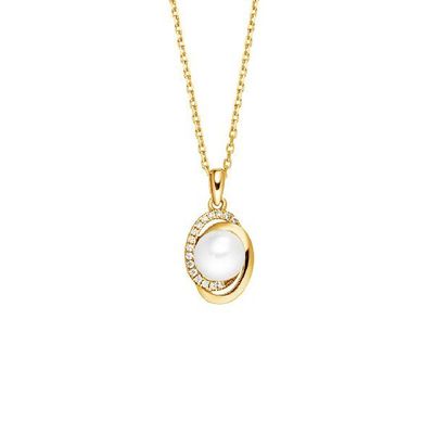 Halskette Gold 375/- Perle Halskette Gold 375/- Perle