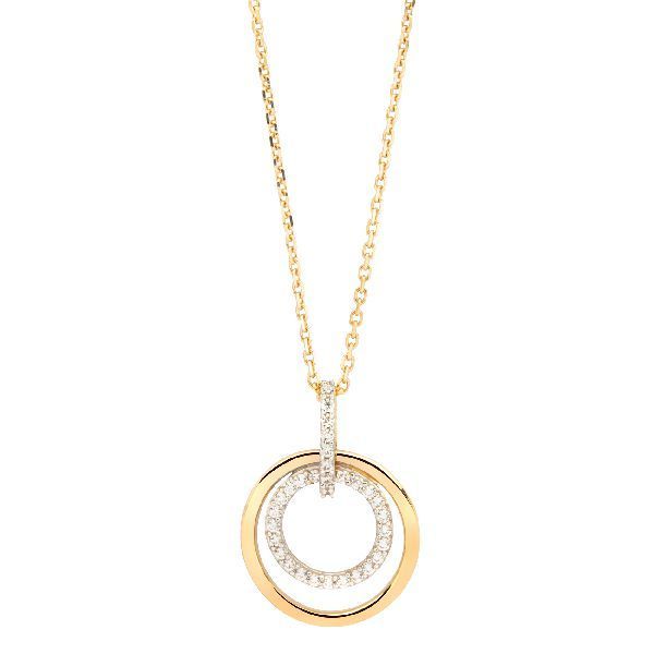 Halskette  Gold 375/- Zirkonia
