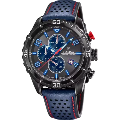 Festina Herrennuhr Leder Armband Festina Herrennuhr Leder Armband