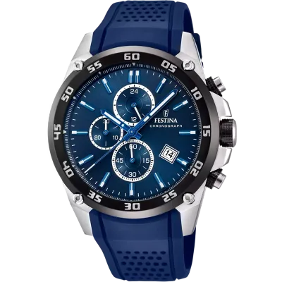 Festina Herrennuhr Kautschuk Armband Festina Herrennuhr Kautschuk Armband