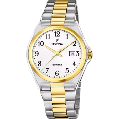 Festina Herrennuhr Edelstahl Armband Festina Herrennuhr Edelstahl Armband