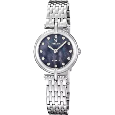 Festina Damenuhr  Edelstahlband