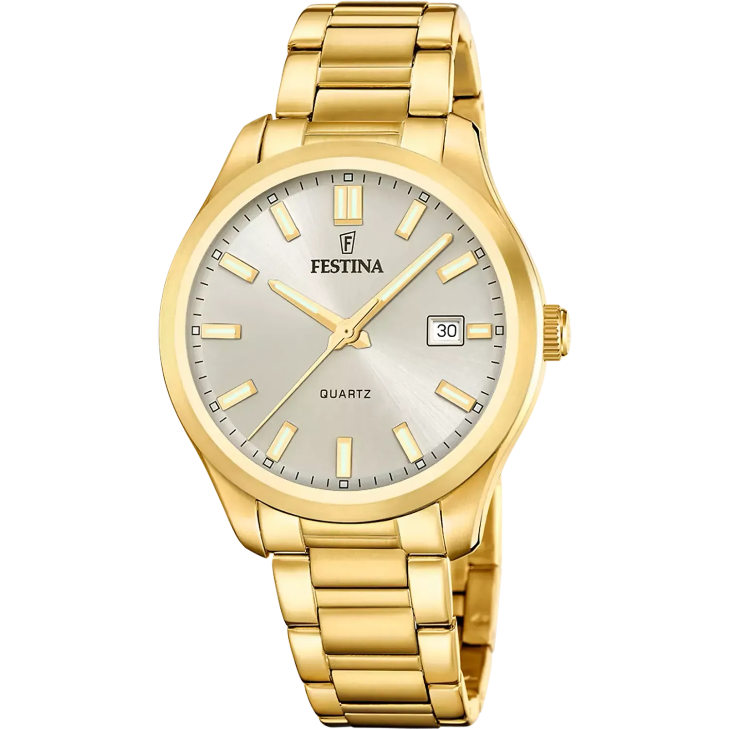 Festina Herrennuhr Edelstahl Armband