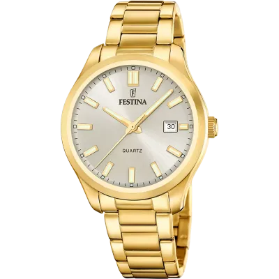 Festina Herrennuhr Edelstahl Armband
