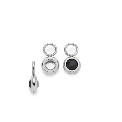 Leonardo Set/2 Anhänger BLACKY silber/schwarz Beauty's Leonardo Set/2 Anhänger BLACKY silber/schwarz Beauty's