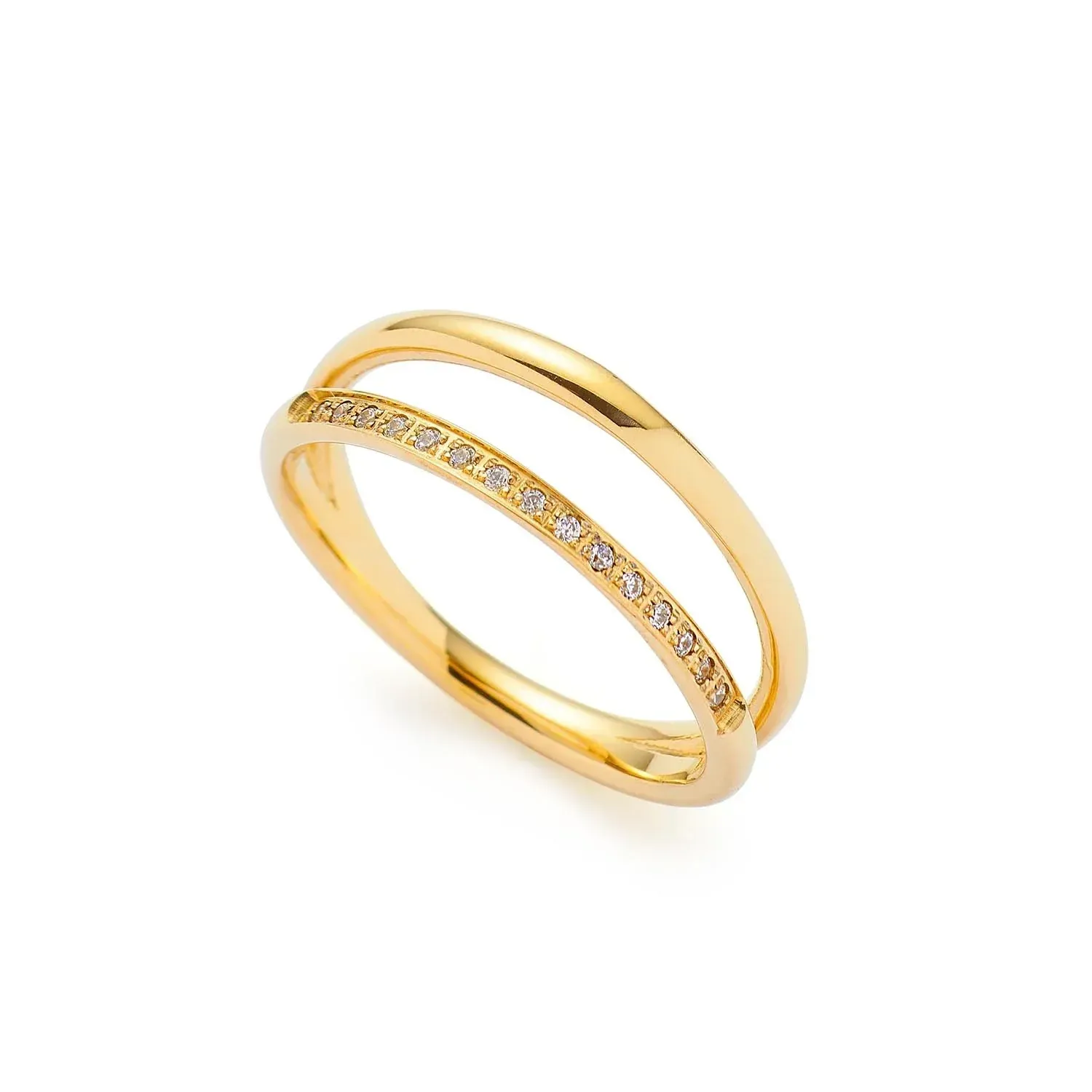 Leonardo Ring TINI 18 gold CIAO