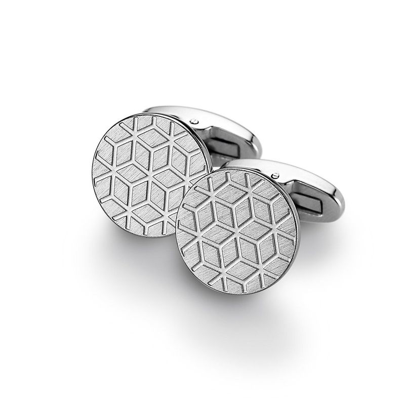 Manschettenknöpfe 925 Silber Perlmutt