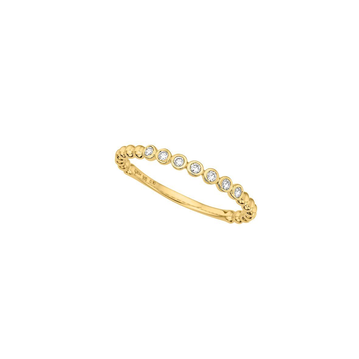 Damenring Gelbgold 585/- Brillant