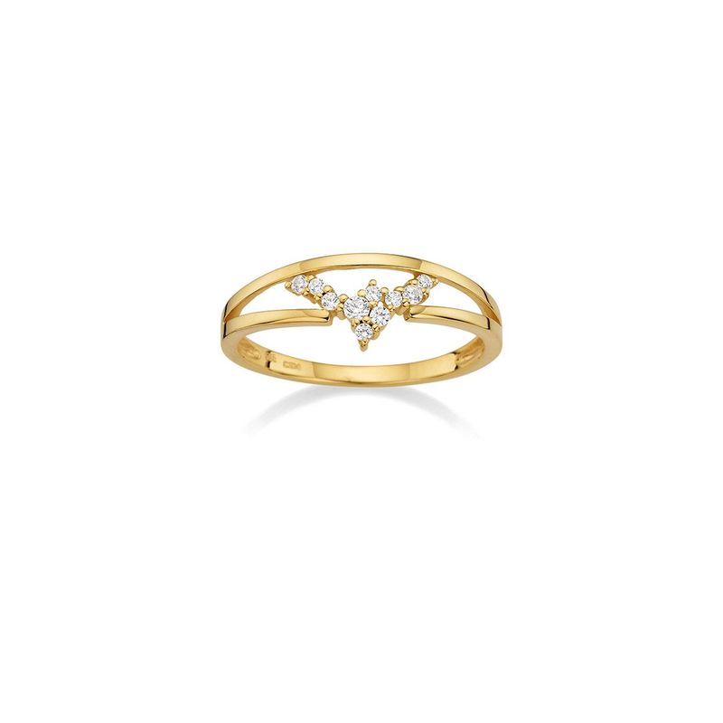 Damenring Gelbgold 585/- Brillant Damenring Gelbgold 585/- Brillant