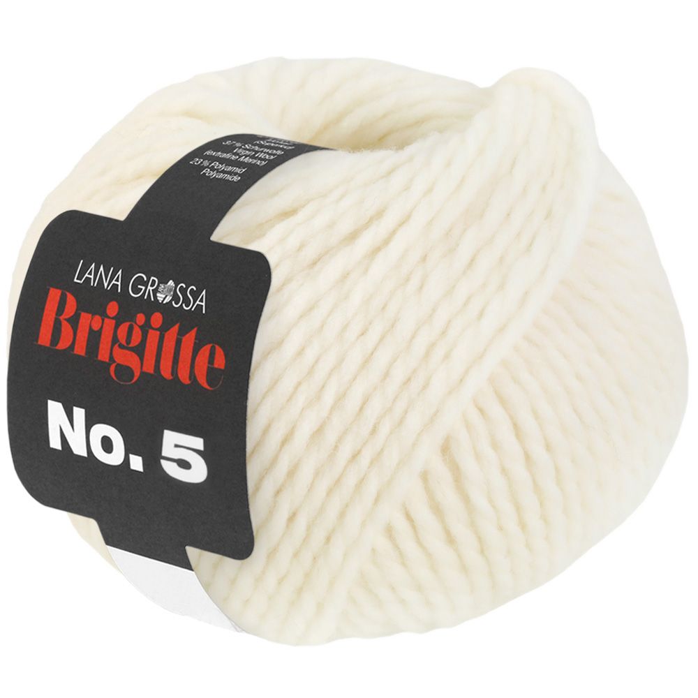 Lana Grossa BRIGITTE NO. 5 (50g), Farbe: 1