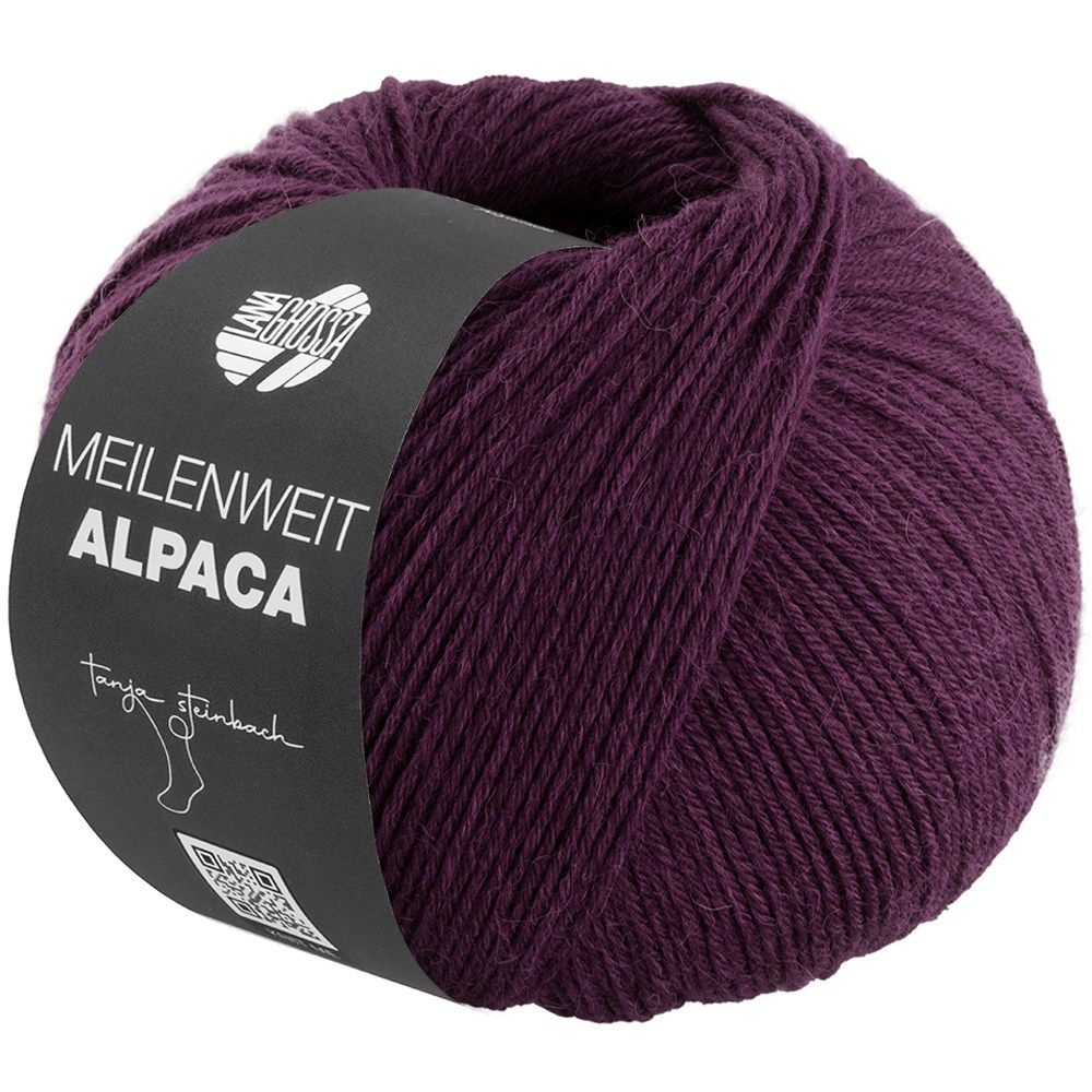 Lana Grossa MEILENWEIT 6-F 150 ALPACA UNI (150g), Farbe: 1007