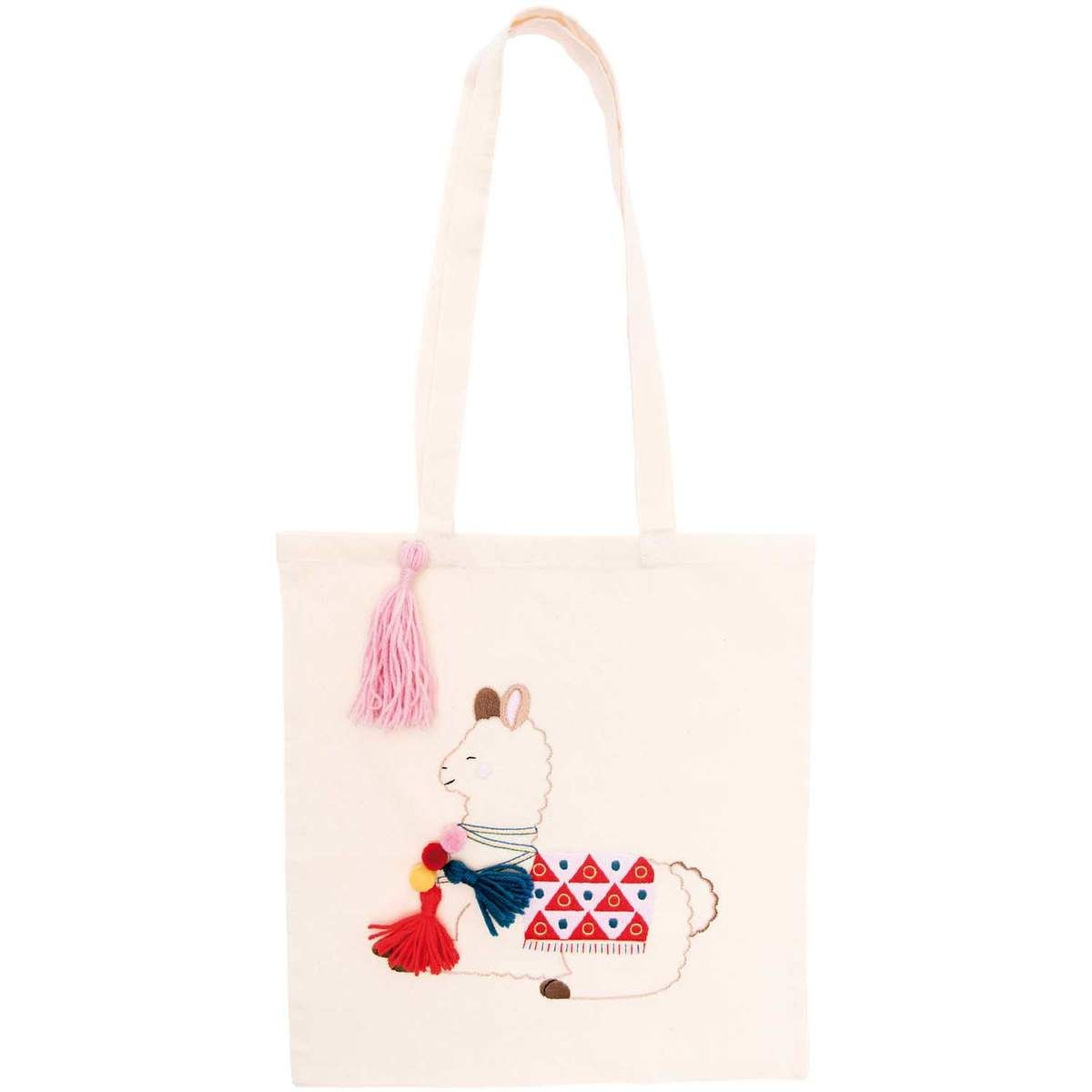 Rico Design Set Baumolltasche Lama