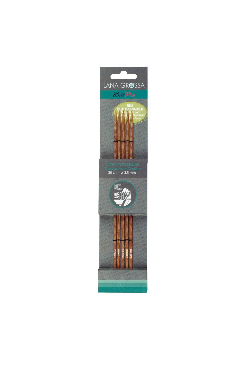 Lana Grossa Nadelspiel Holz Quattro