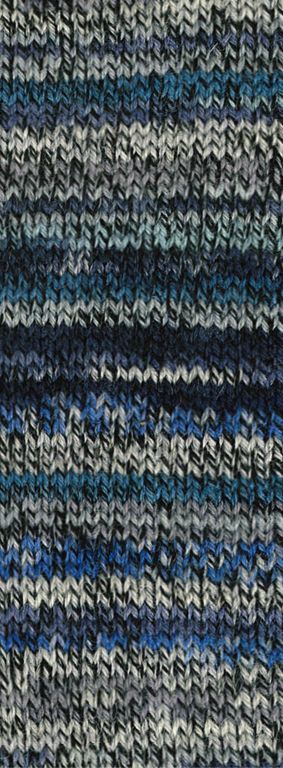 Lana Grossa MEILENWEIT 100 DENIM MIX BLACK (100g)