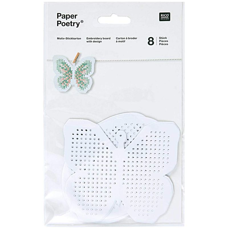 Rico Design Motiv Stickkarton Ostern