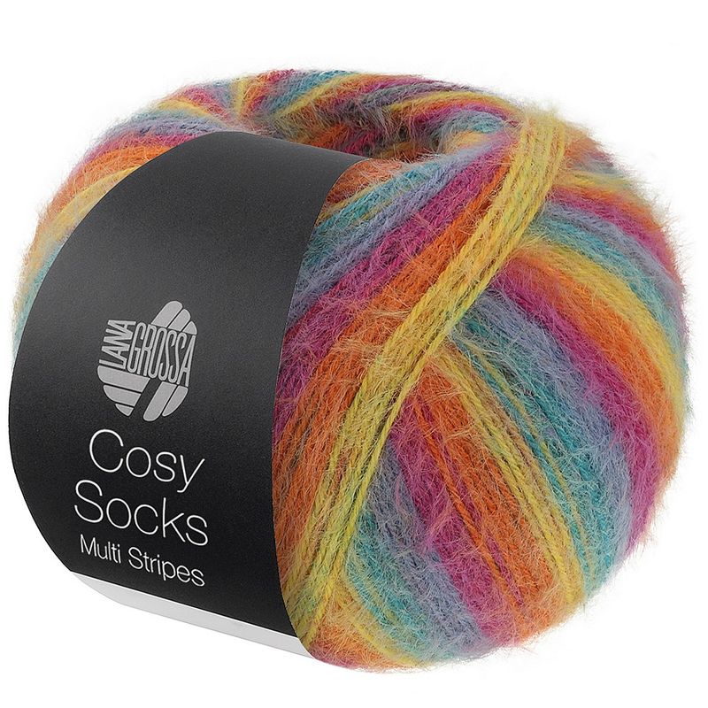 Lana Grossa COSY SOCKS MULTI STRIPES (100g)