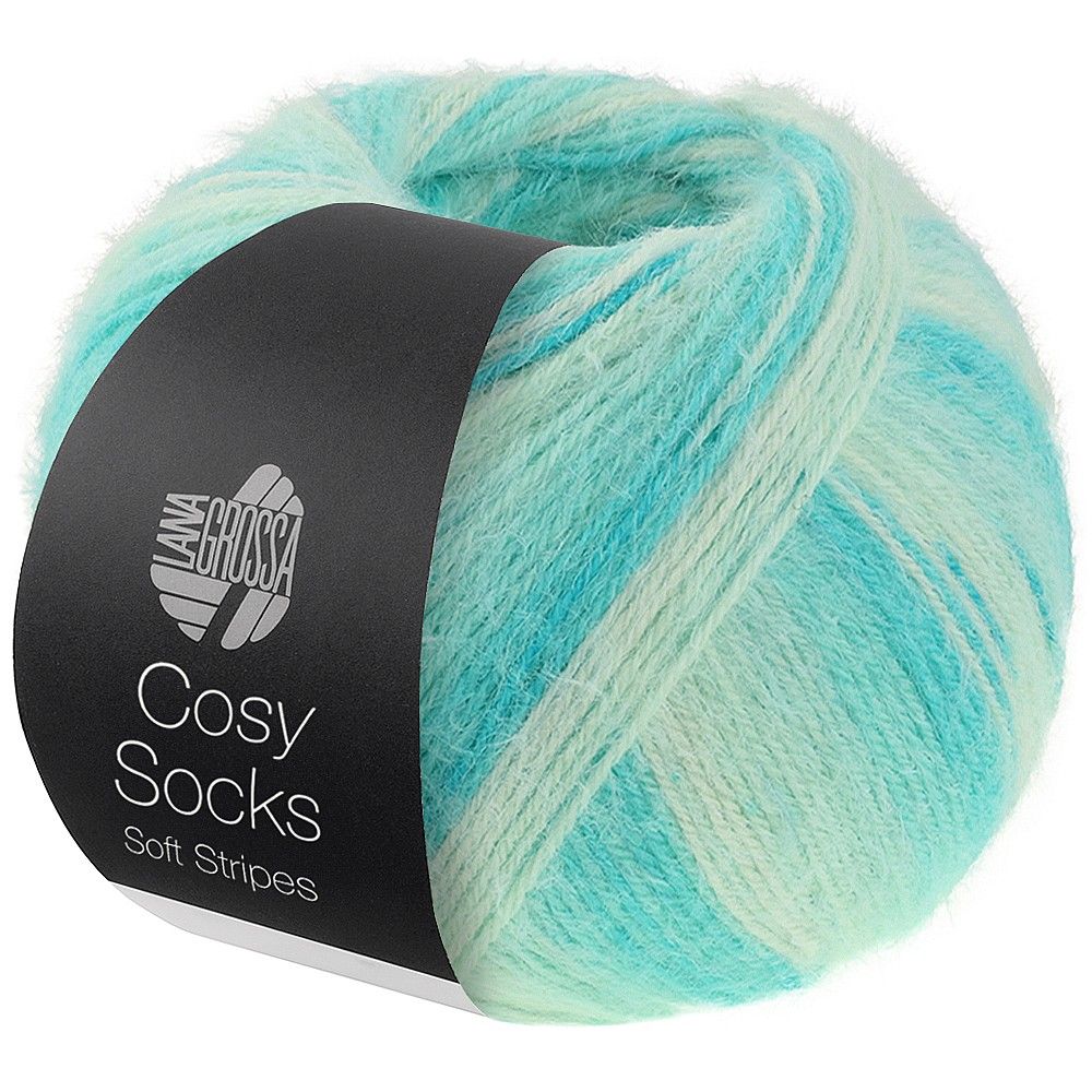 Lana Grossa COSY SOCKS SOFT STRIPES (100g)