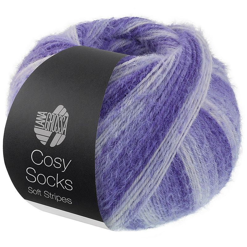 Lana Grossa COSY SOCKS SOFT STRIPES (100g)