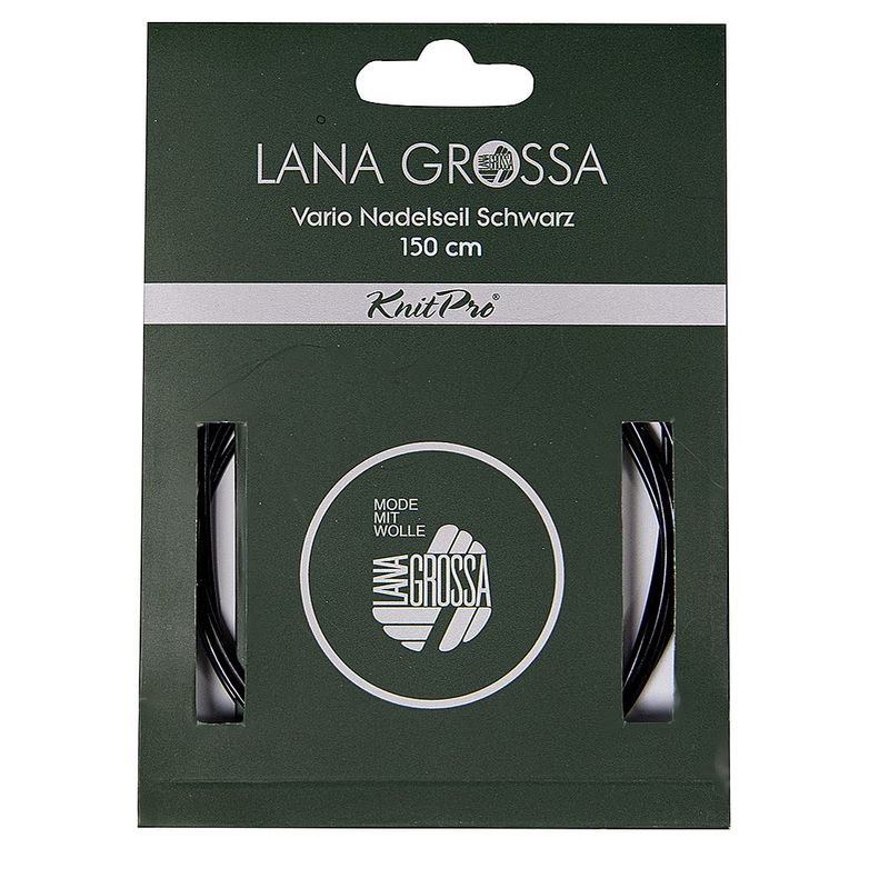 Lana Grossa Nadelseil Vario schwarz Lana Grossa Nadelseil Vario schwarz