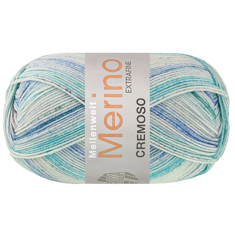 Lana Grossa MEILENWEIT 100 MERINO EXTRAFINE CREMOSO (100g)