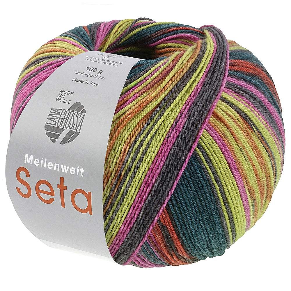 Lana Grossa MEILENWEIT 100 SETA SUMATRA (100g) Lana Grossa MEILENWEIT 100 SETA SUMATRA (100g)