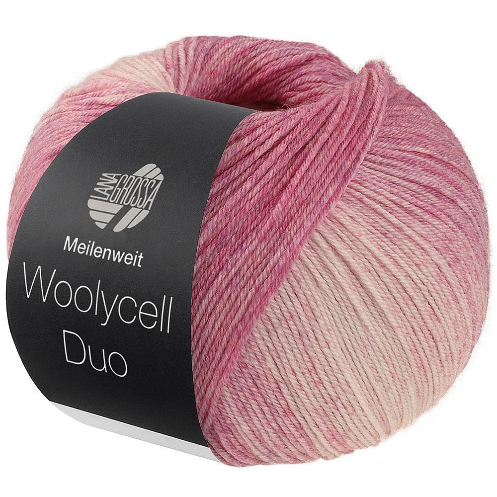 Lana Grossa MEILENWEIT 100 WOOLYCELL DUO (100g) Lana Grossa MEILENWEIT 100 WOOLYCELL DUO (100g)